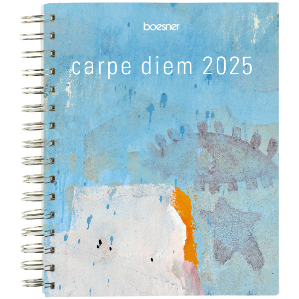 boesner Calendrier annuel «carpe diem 2025»