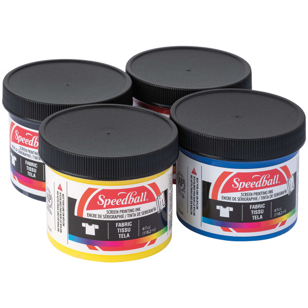 Speedball Fabric Screen Printing Ink-Set