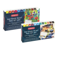 12er-Set | Derwent Inktense Paint Pan-Set