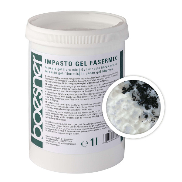 boesner Gel impasto fibres mixtes