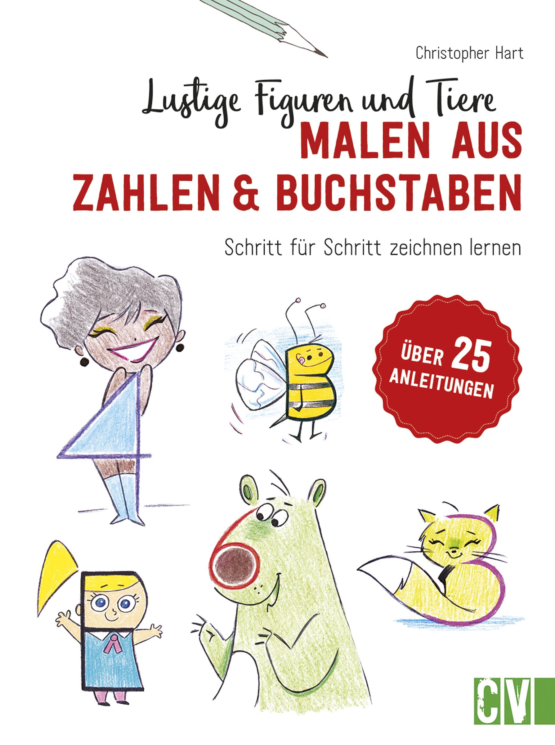 Christophorus Verlag Lustige Figuren und Tiere malen aus Zahlen