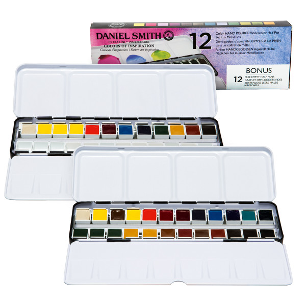 Daniel Smith Extra Fine™ Watercolors Sets im Metalkasten