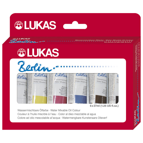 Lukas – Berlin Lot de peintures à l'huile